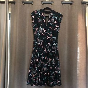 Trashy Diva Lovebirds Doves Size 10 Repro Dress